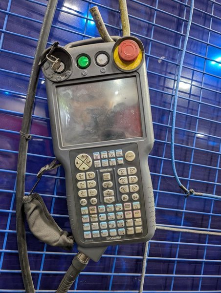 Yaskawa Motoman ArcWorld System 6200-750 Robotic Welding Cell, 2022 – 2 AR1440 Robots, Miller Power Source, Wire Feeder