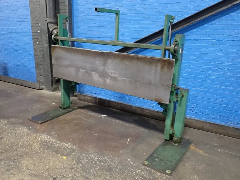 COE PRESS Coil Reel And Straightener Combination 15,000 Lbs. x 24" Wide