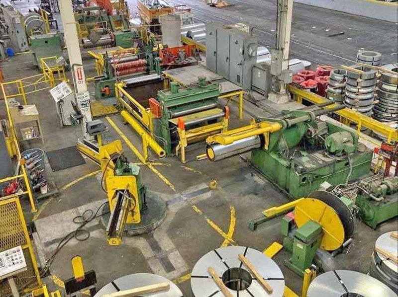 52" x 6.00" x 30,000# Paxson Slitting Line