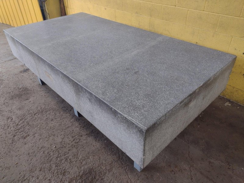 8&#039; X 4&#039; X 14&quot; CHALLENGE PRECISION LAYOUT INSPECTION GRANITE TABLE: STOCK #23796