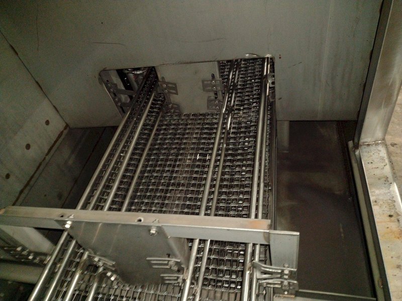 24" WIDE FPI SYSTEMS MODEL #CBW-24 STAINLESS STEEL CONVEYOR TYPER PASS-THROUGH PARTS WASHER: YOBRO #25173