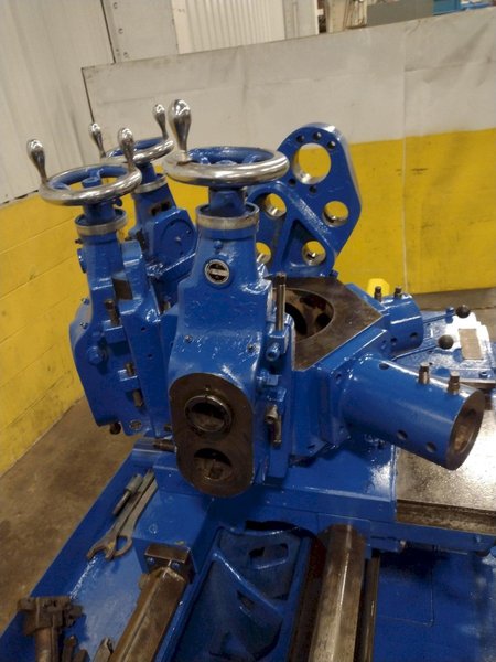 3A WARNER &amp; SWASEY MODEL #M3500 CROSS SLIDING TURRET LATHE: YOBRO #25678