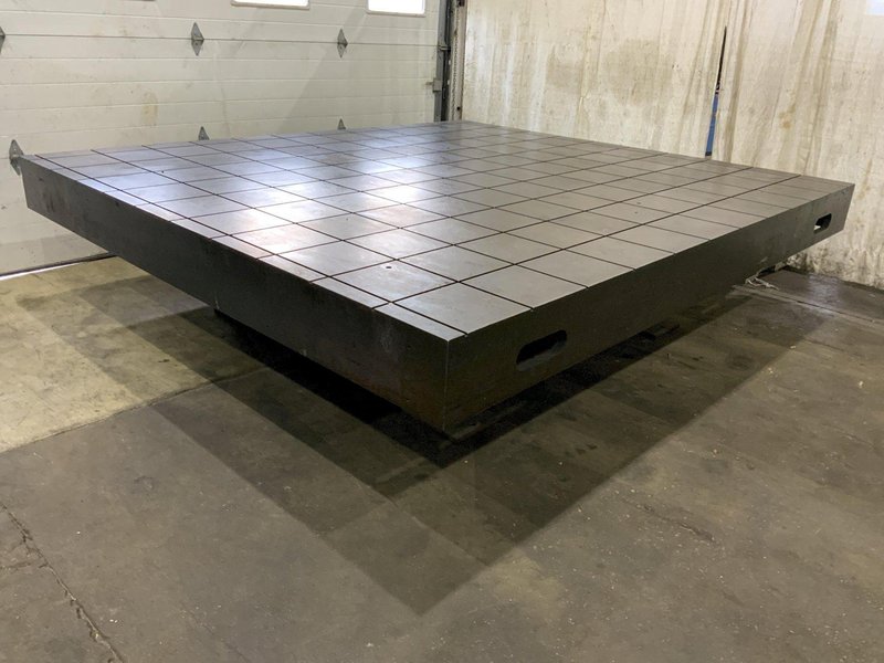 117.5" X 105" PORTAGE SURFACE PLATE/TABLE: STOCK #80846