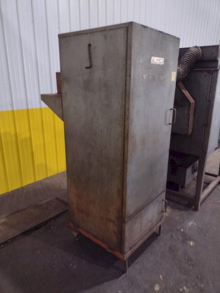 11.4 CU FT A-E-S MODEL #STEELABRATOR B-150 SHOT BLAST BARRELL TUMBLER MACHINE: STOCK #19315