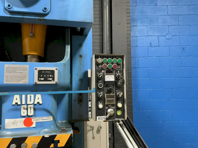 AIDA 66 TON GAP FRAME PRESS  -  NC1-60(2)