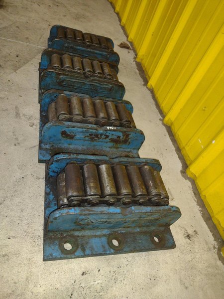 (4) 15 TON HILLMAN ROLLER TYPE MODEL #15-0T NARROW MACHINE SKATES: STOCK #23001