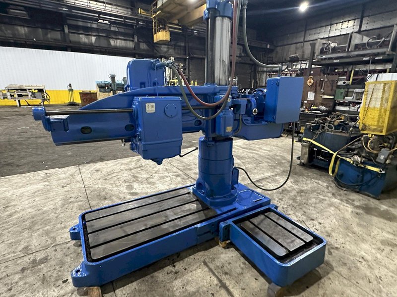 4&#039; X 11&quot; CARLTON MODEL #1A RADIAL DRILL: STOCK #18553