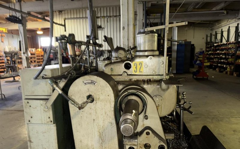 WARNER &amp; SWASEY 4A 6-POST TURRET LATHE WITH TOOLING. STOCK # 0545726