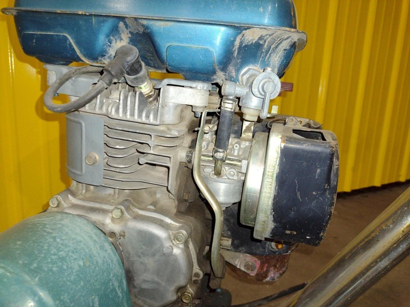 12&quot; BARTWELL MODEL #SP8G GAS ENGINE FLOOR SCARIFIER: STOCK #16196