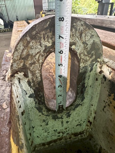 50,000 LB. X 30' CAPITAL STEEL HEAVY DUTY SPREADER BAR / LIFTING BEAM: STOCK #19486