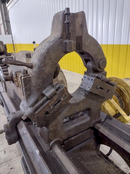 40&quot; X 252&quot; (21&#039;) AMERICAN PACEMAKER ENGINE LATHE, 2.75&quot; HOLE: STOCK #20836