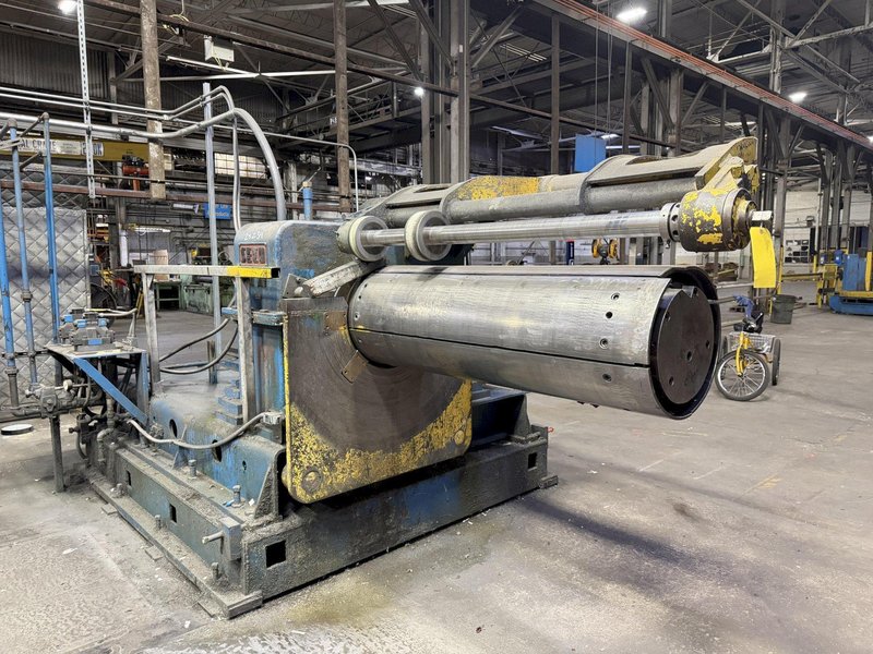 20,000 LB x 54" W X 53" OD SECO MODEL1860 MOTORIZED 100 HP COIL RECOILER: YOBRO #25239