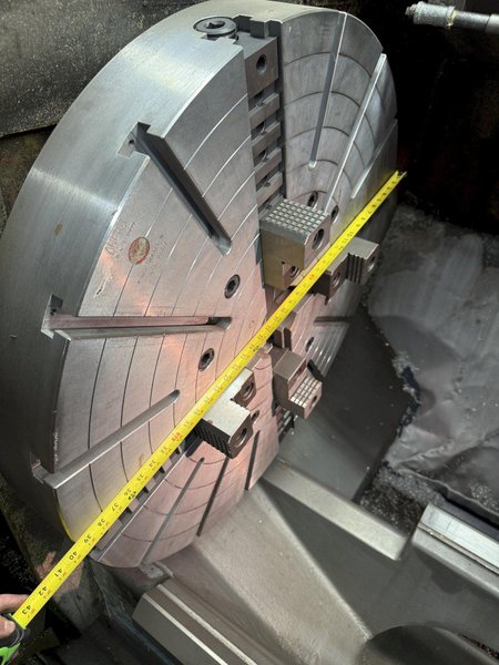 MAZAK POWERMASTER PMNX-1600 HOLLOW SPINDLE CNC TURRET LATHE. STOCK # 0207223