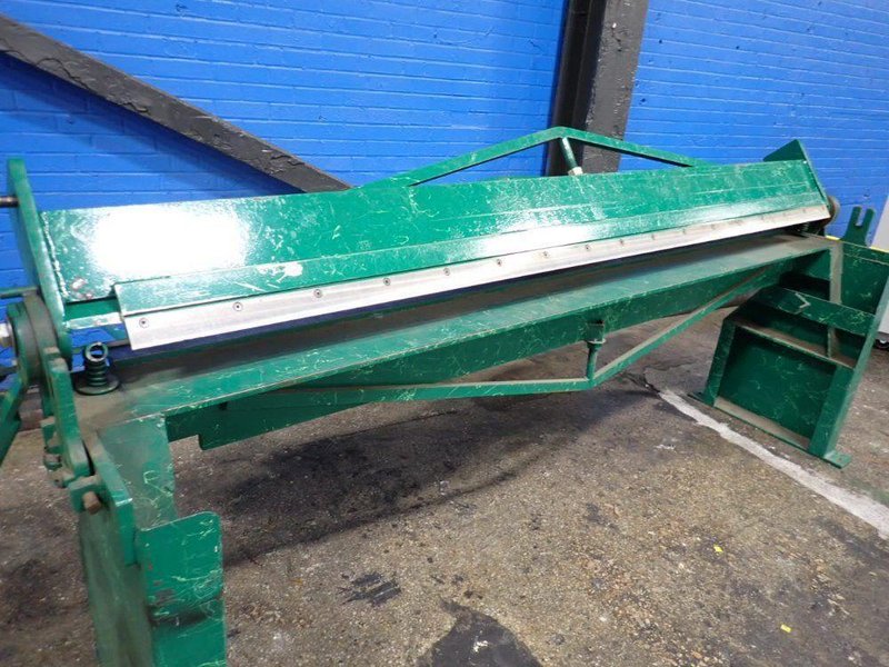NATIONAL SHEET METAL MACHINES INC 16 GAUGE / 97" SHEET METAL BRAKE  -  N9616