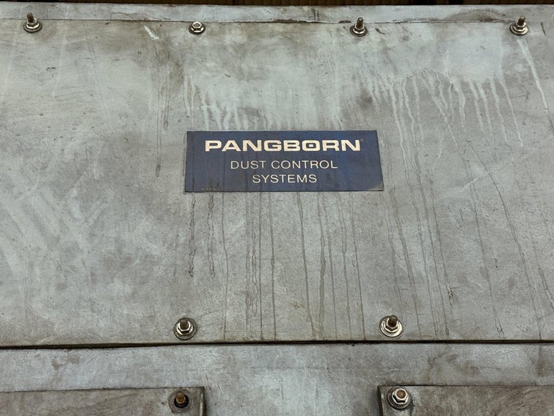 72” TABLE PANGBORN MODEL LK ROTOBLAST SHOT BLAST MACHINE: YOBRO #24357