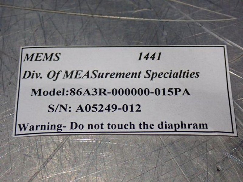 MEASUREMENT SPECIALTIES LEVEL MASTER SENSORS  -  86A3R-000000-015PA