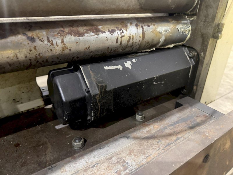 6,500 LB X 24" X .187" CWP COIL FEED LINE; DOUBLE END REEL, STRAIGHTENER, SERVO FEED: YOBRO #24604