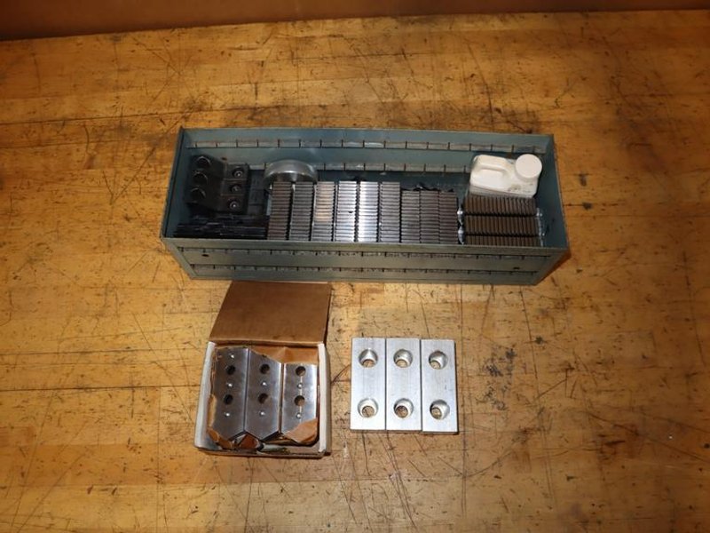 Large Assortment of Jaws for 3-Jaw Lathe Chucks- Auction Item