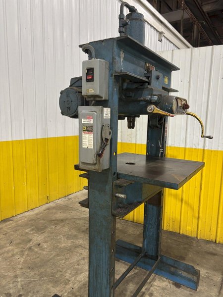 50 TON DAKE MODEL #5-050A ELECTRIC HYDRAULIC H-FRAME PRESS: STOCK #23672