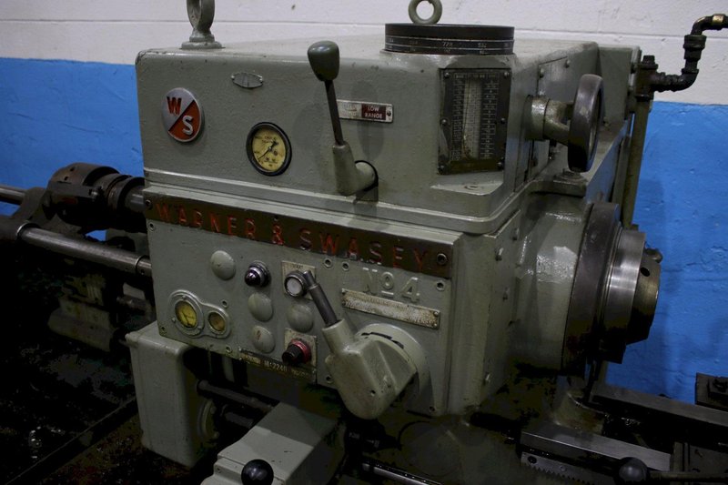 WARNER &amp; SWASEY #M2440 SQUARE HEAD RAM TURRET LATHE: STOCK #76178