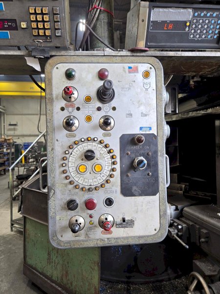 110&quot; DORRIES 3-HEAD VERTICAL TURRET LATHE VTL, 60&quot; PART HEIGHT: YOBRO #23904