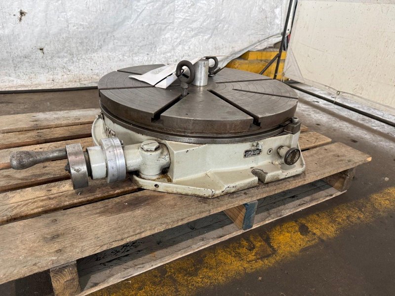 TROYKE R-25, 25&quot; ROTARY TABLE. STOCK # 1272723
