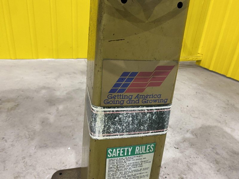 12&quot; x 1 HP POWERMATIC MODEL #35B PEDESTAL DISC GRINDER SANDER, 115V SINGLE PHASE: STOCK 20354