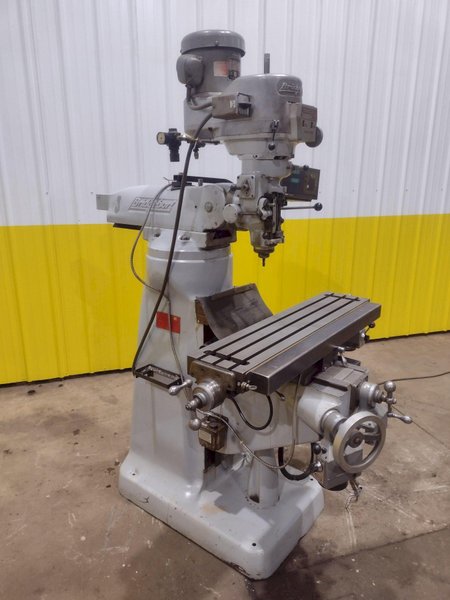 2 HP BRIDGEPORT SERIES 1 VARIABLE SPEED RAM STYLE KNEE MILL : STOCK #19924