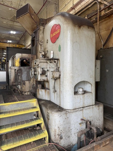 84” X 100 HP BLANCHARD MODEL #42-84 ROTARY SURFACE GRINDER : YOBRO #25951