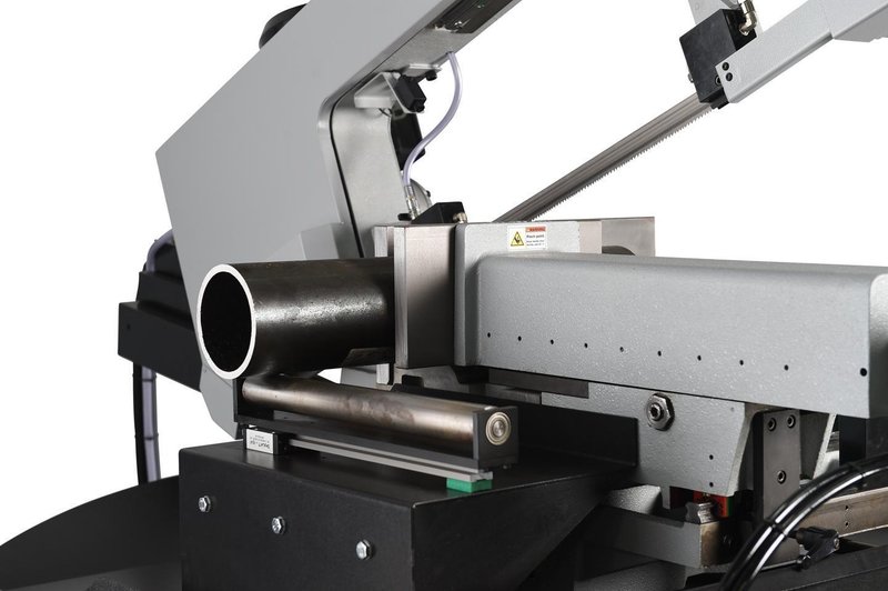 NEW 13"H x 17-3/4"W HYD-MECH MODEL DM-1318P DOUBLE MITER BAND SAW