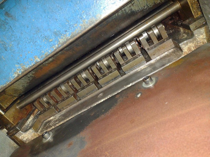 20"  X .078" SCHUBERT 19 ROLL MODEL WM2/500 COIL STRIP STRAIGHTENER PRECISION LEVELER: YOBRO #24983