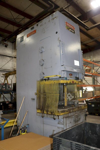 250 TON NIAGARA MODEL #SPIRIT HPS-250 HYDRAULIC GAP FRAME PRESS, 12" STROKE: STOCK #16452