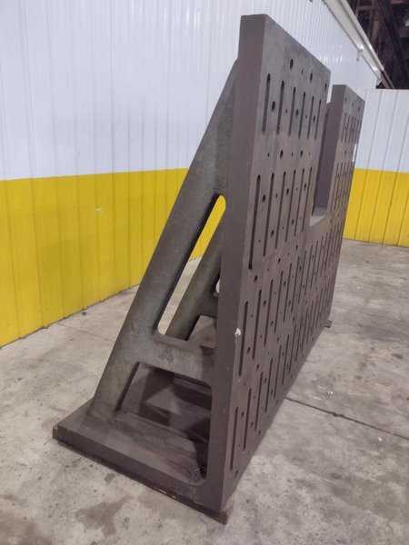 72&quot; X 96&quot; X 3&quot; THICK ANGLE PLATE: STOCK #23548