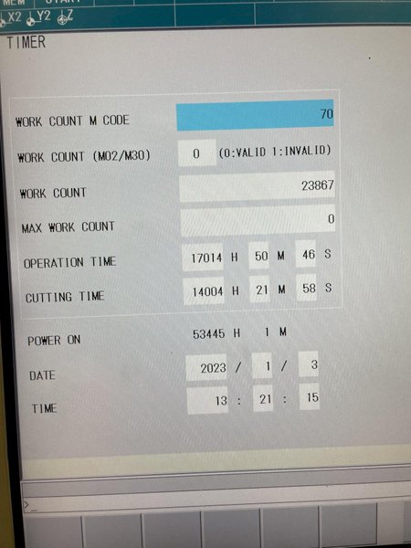 Mori Seiki NH-6300DCG II CNC HMC, 8000 rpm, 10 Pallet Pool, 24.8"x24.8" Pallets, 1-Degree, MSX 701 CNC Control, CAT 50, Cool Thru, 120 ATC, Probe, 50 HP,  (Cut Time:11608) (New 2011)