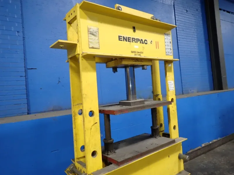 ENERPAC 100 TON H FRAME HYDRAULIC PRESS  -  IPH100D113-2