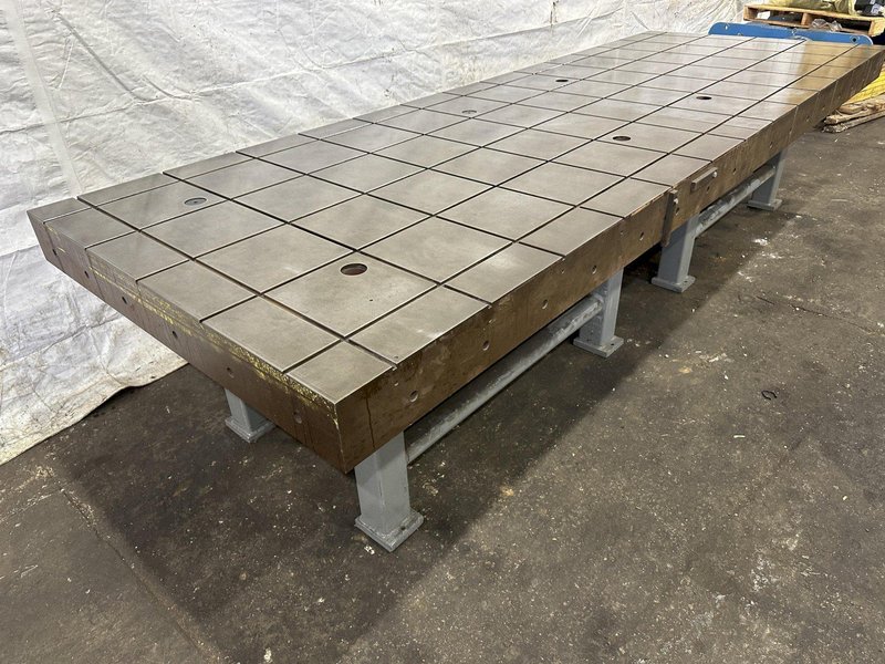 140&quot; X 50&quot; X 6&quot; PORTAGE LAYOUT TABLE: STOCK #77703