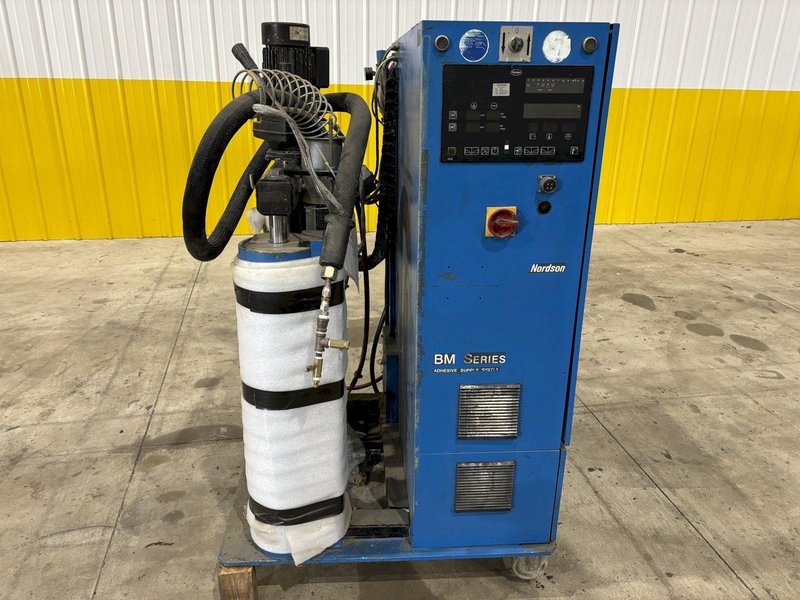 NORDSON MODEL #BM-20 RESIN TRANSFER &amp; ADHESIVE  GLUE MELTING SUPPLY SYSTEM: STOCK #21055