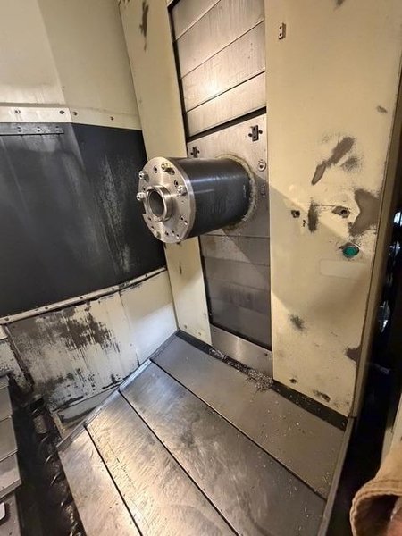 Mitsui Seiki HU63A HMC, 2007 – Full 4th-Axis, Through Spindle Coolant