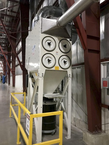 MAC PROCESS MODEL 909-RBA DUST COLLECTOR