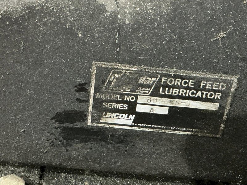 200 HP NATIONAL LIQUID BLASTING (NLB) MODEL 8200-E-1-3/8 HIGH PRESSURE WASHER: YOBRO #24595