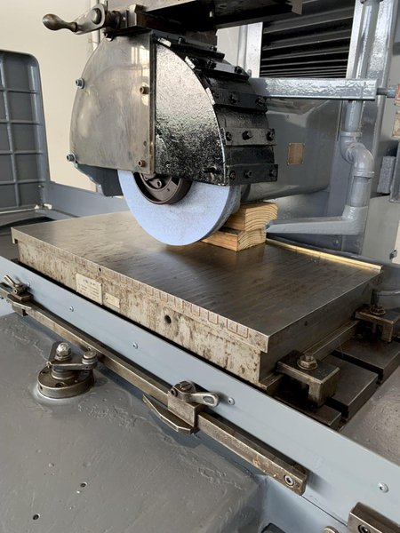 12&quot; X 24&quot; OKAMOTO ACCUGAR 124N HYDRAULIC SURFACE GRINDER. STOCK # 0743822.