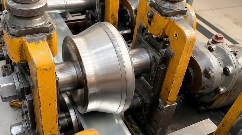 Jidet - rollforming line with 7 tool sets sectional gates