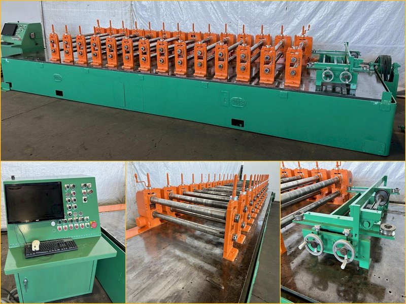 14 STAND X 3&quot; ARBOR X 48&quot; YODER ROLLFORMER. STOCK #18133