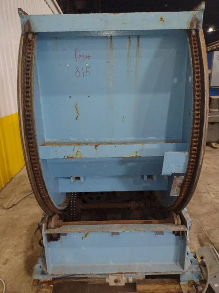 6,000 LBS x 42" BRANER POWERED COIL UPENDER FLIPPER: STOCK # 4393