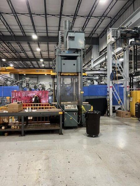 100 TON REIS MODEL #TUS 160 HYDRAULIC MOLD SPOTTING AND TRYOUT PRESS: STOCK #24186