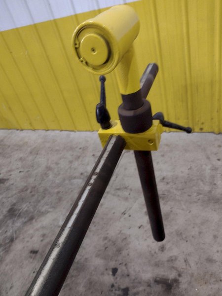 110 TON GEKA MODEL #HYD-110 HYDRUALIC IRONWORKER, NEW 1999: YOBRO #23975