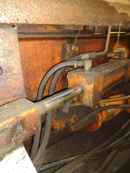 3" HUTH MODEL #2007 HYDRAULIC RAM TYPE TUBE BENDER &amp; END FORMER: STOCK #19709