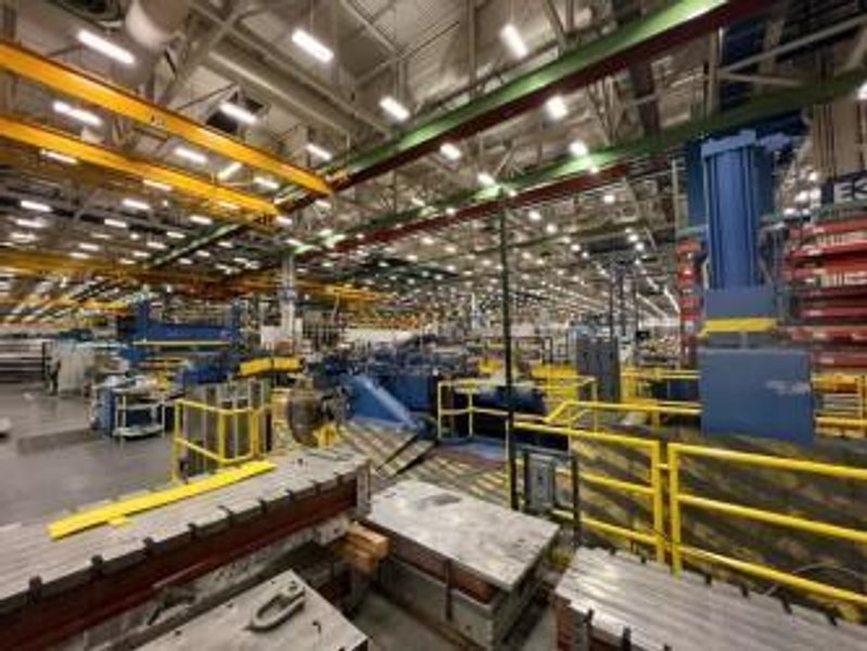 1000 Ton, L&amp;F STRETCH FORMING PRESS