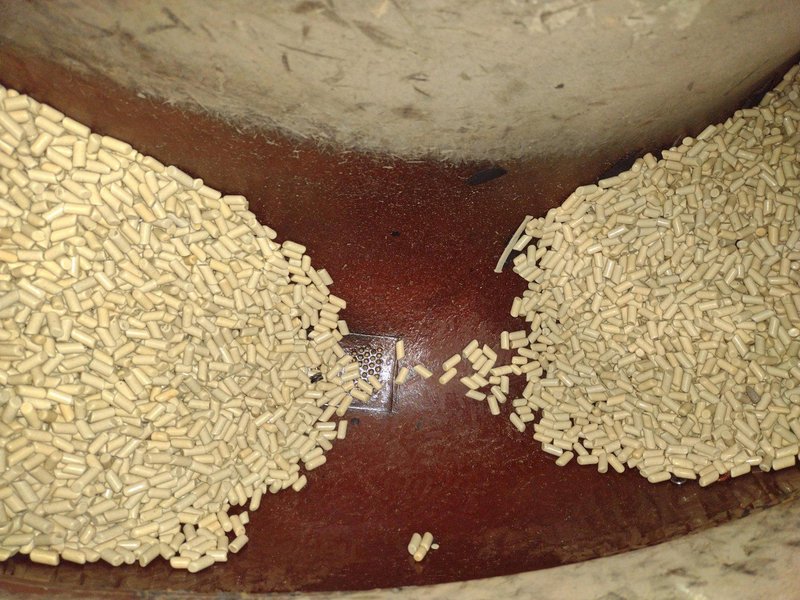 7.6 CU FT ALMCO MODEL #OR-9VLR ROTARY VIBRATORY FINISHER &amp; DEBURRER: YOBRO #25014