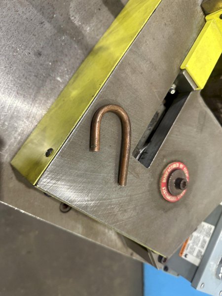 HYDRAULIC PIG TAIL PIN BENDER: STOCK #77892